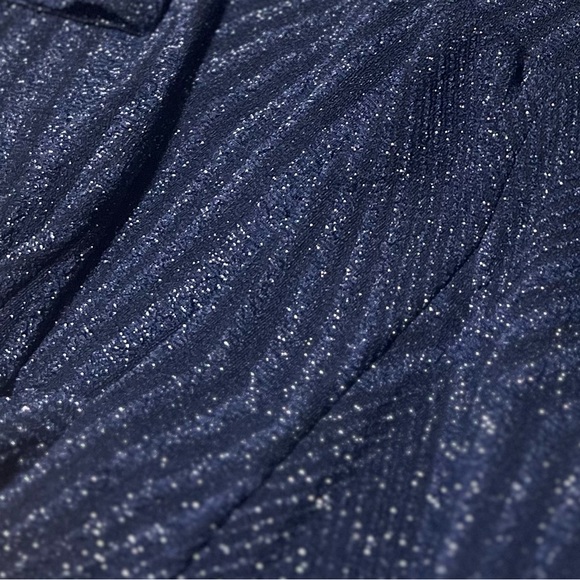 🌻Francesca's Collections Sparkling Navy Jumpsuit🌻 - Picture 4 of 4